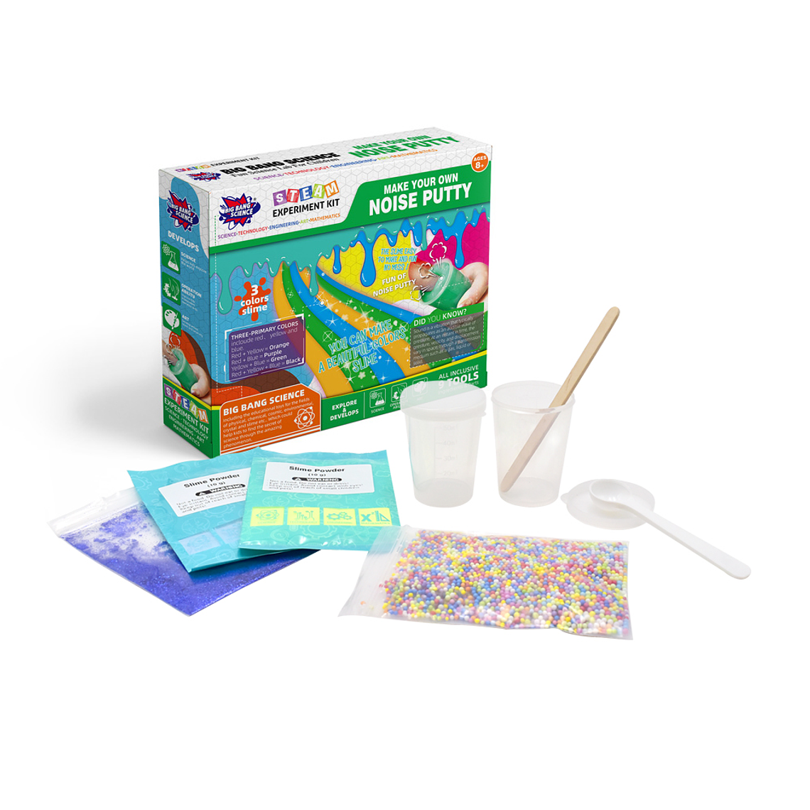 Kit de Ciencias - Crea Tu Propio Slime Ruidoso 1