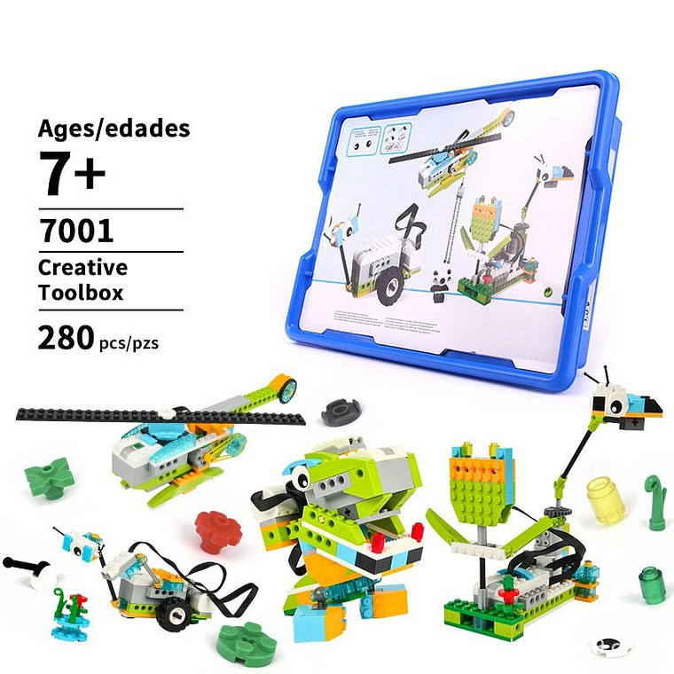 Set de Robótica y Programación – Creative Toolbox (280 piezas) 1
