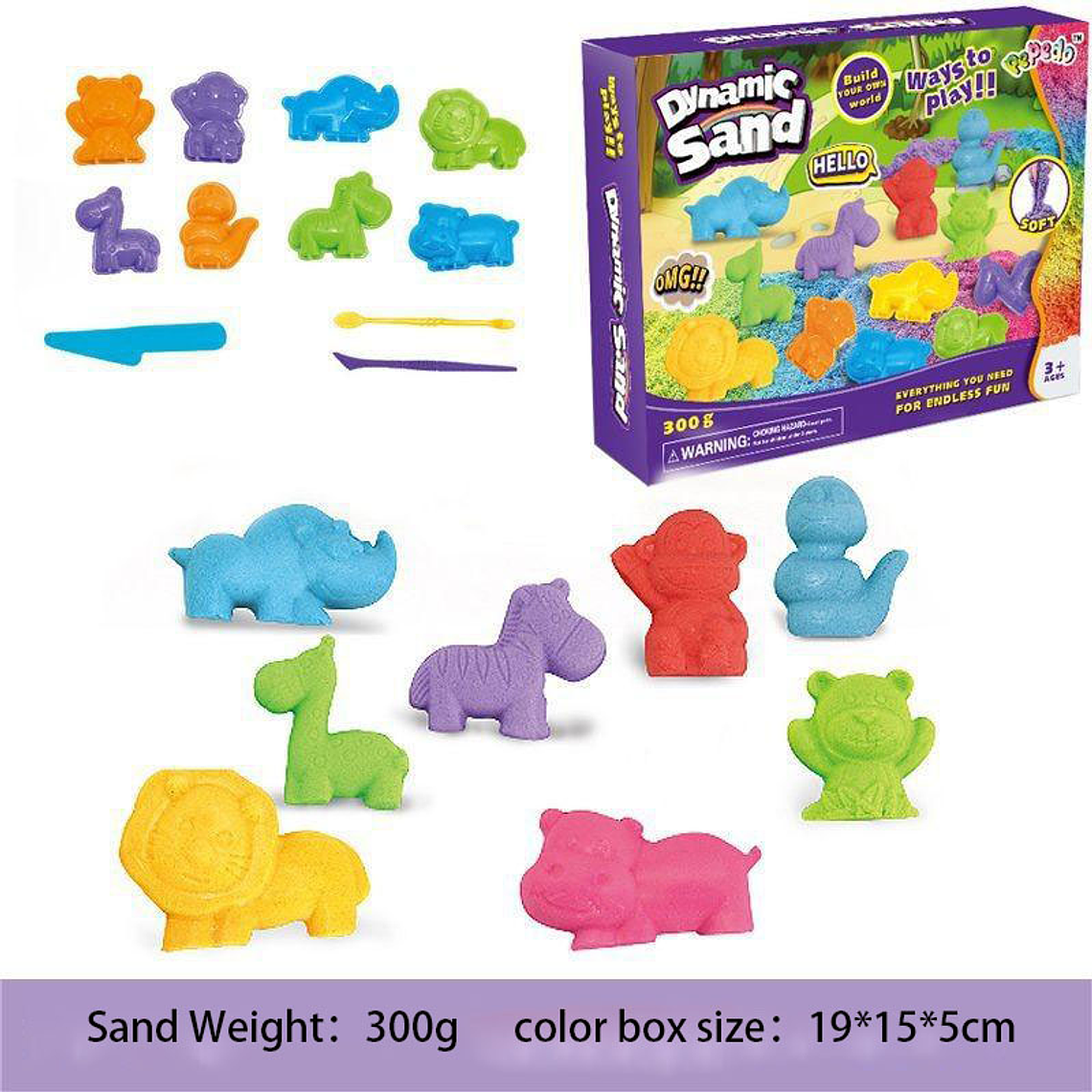 Set de Arena Dinámica – ¡Construye, moldea y crea sin parar! 2