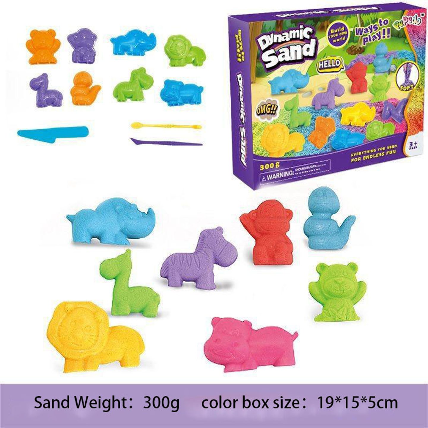 Set de Arena Dinámica – ¡Construye, moldea y crea sin parar! 2