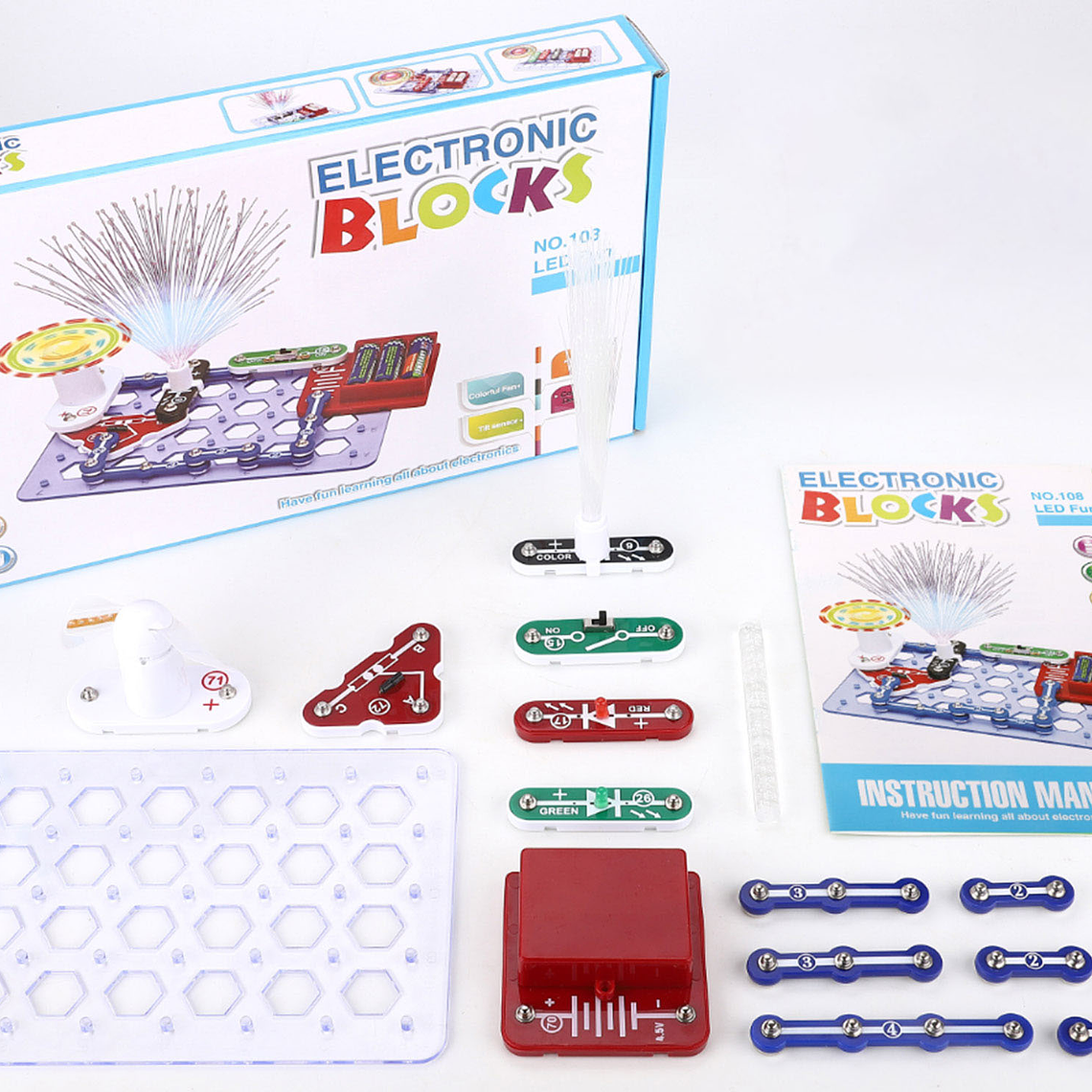 Set de Circuitos Electrónicos Pequeño 1