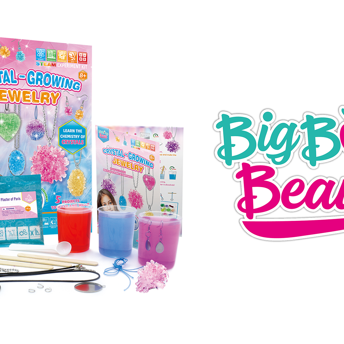 Juego de Ciencias STEAM - Joyería de Cristal 1