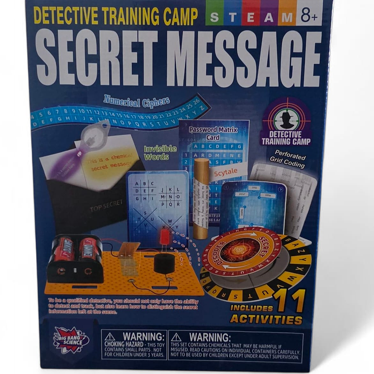 Juego de Ciencias STEAM - Entrenamiento de Detectives 2