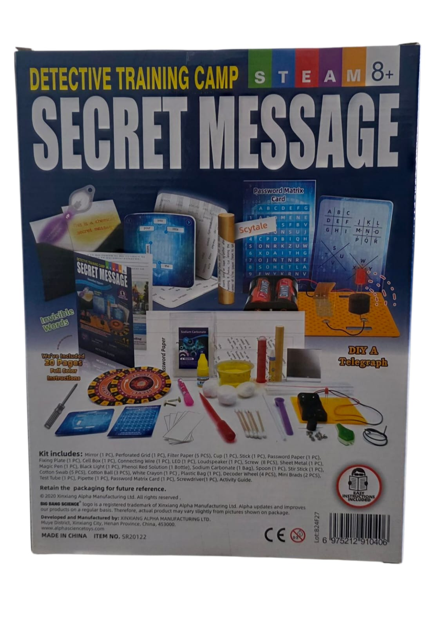 Juego de Ciencias STEAM - Entrenamiento de Detectives 3