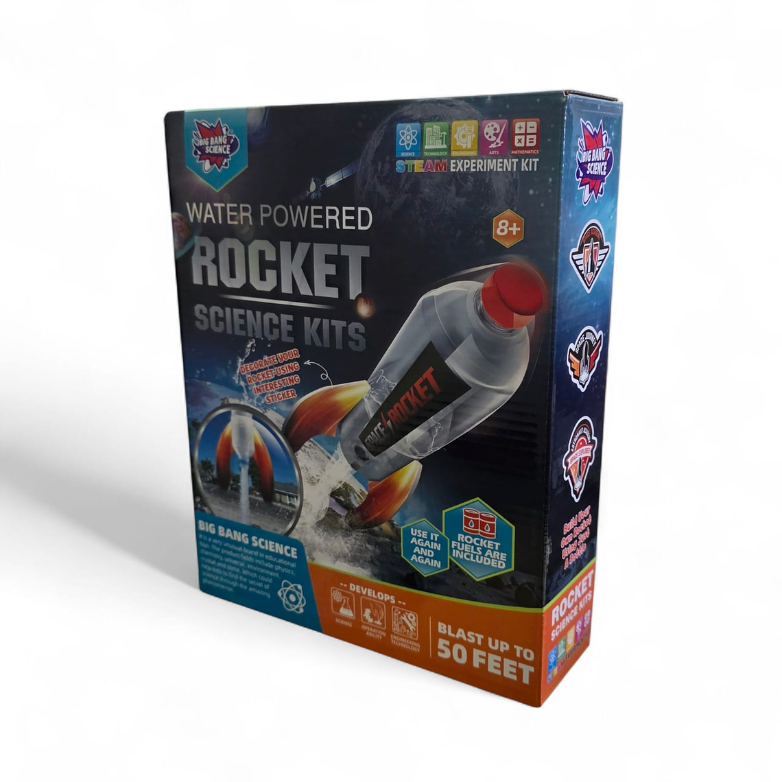 Kit de Ciencia - Lanza tu Propio Cohete Mediano 2
