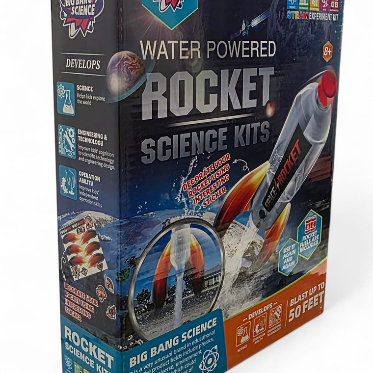 Kit de Ciencia - Lanza tu Propio Cohete Mediano 1