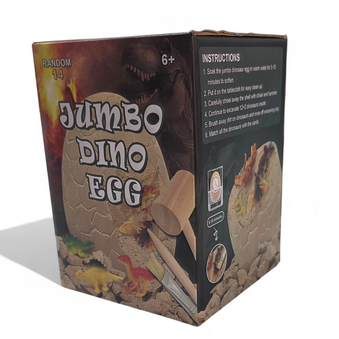 Hazlo tu Mismo - Excava y Descubre Huevo Dinosaurio Grande 5