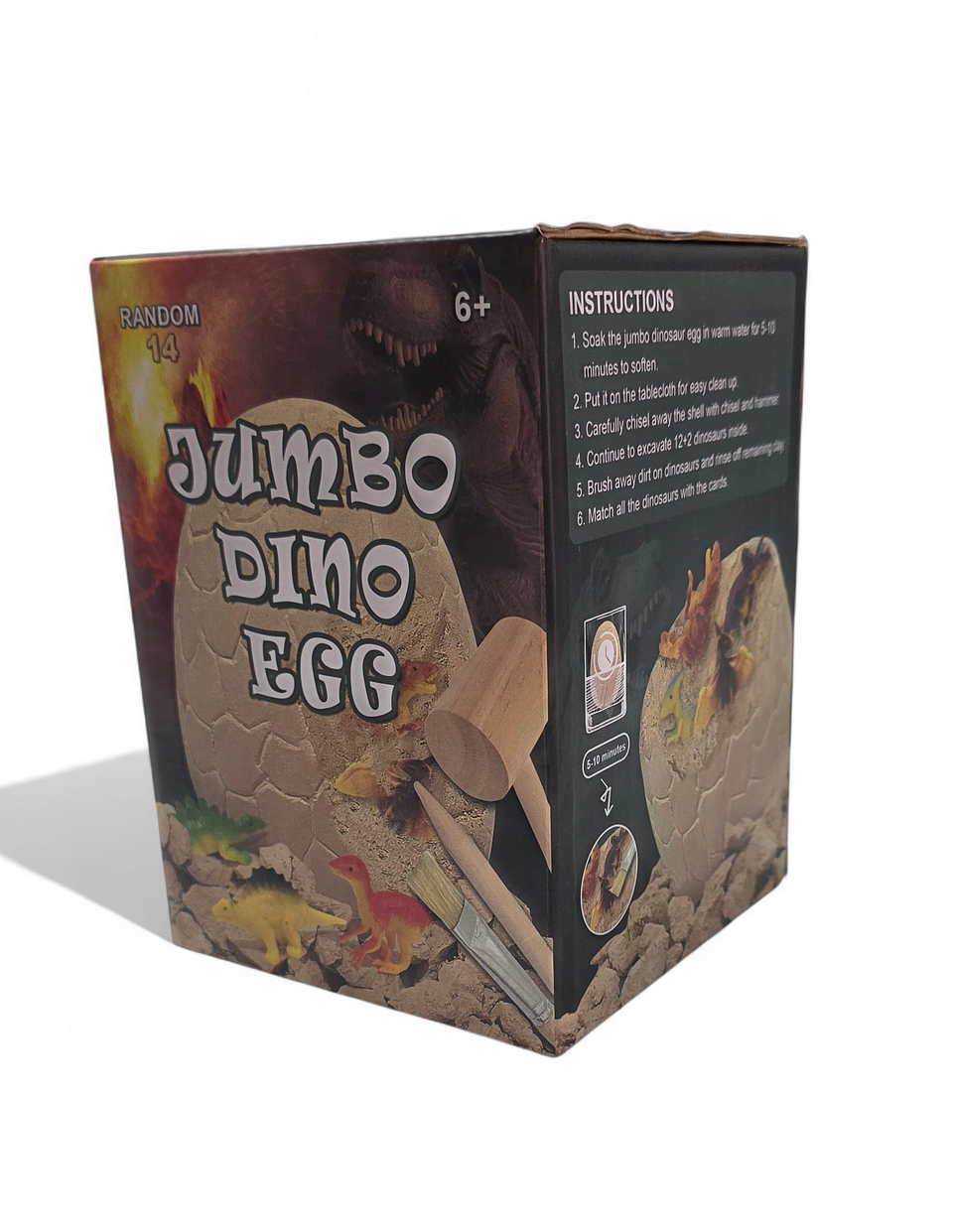 Hazlo tu Mismo - Excava y Descubre Huevo Dinosaurio Grande 5