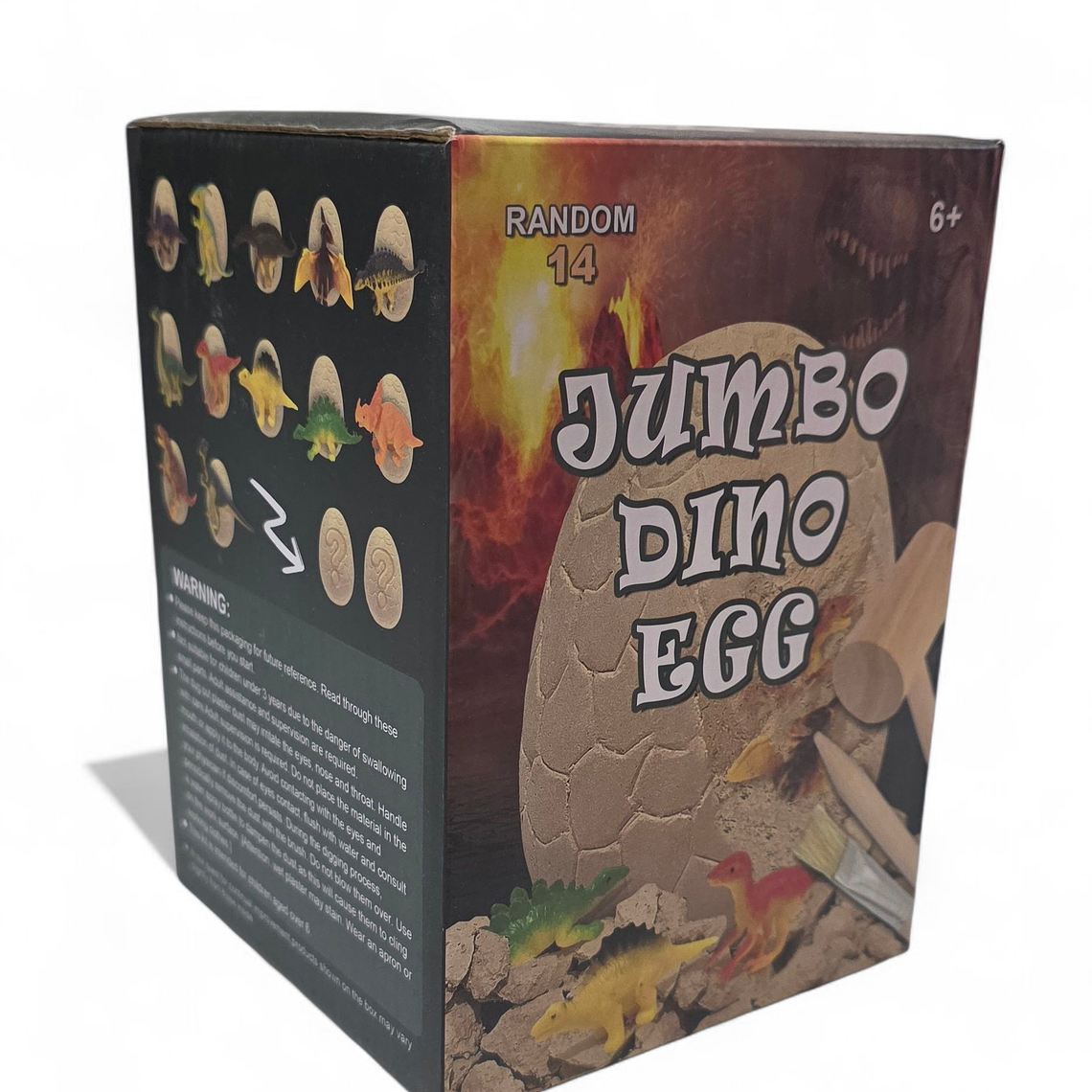 Hazlo tu Mismo - Excava y Descubre Huevo Dinosaurio Grande 6