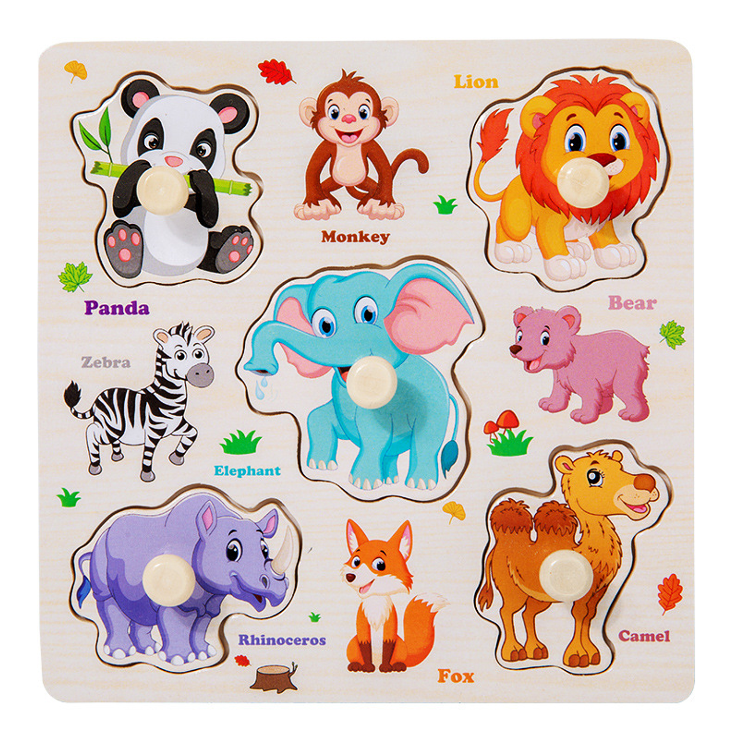 Hazlo tu Mismo - Pack de 3 Rompecabezas de Madera con Perillas 13