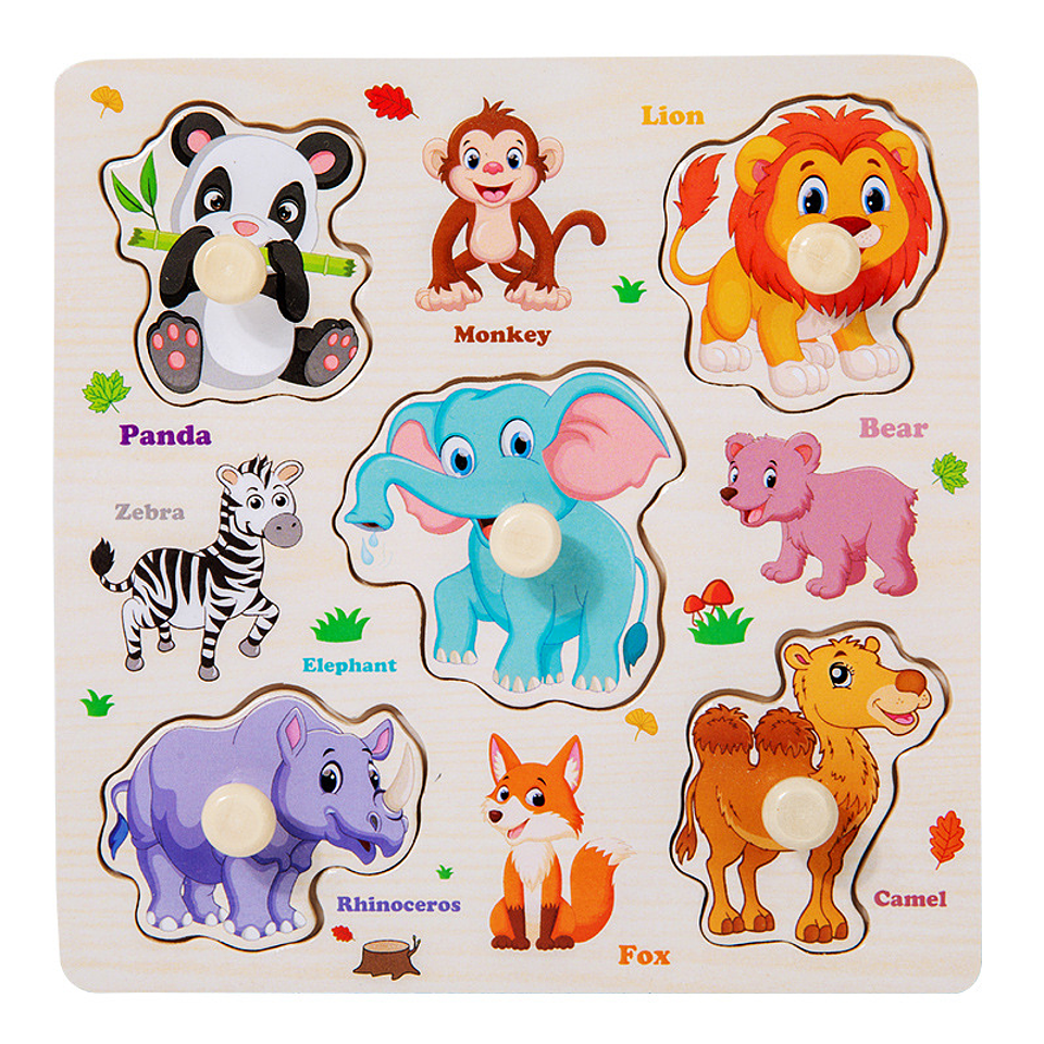 Hazlo tu Mismo - Pack de 3 Rompecabezas de Madera con Perillas 13