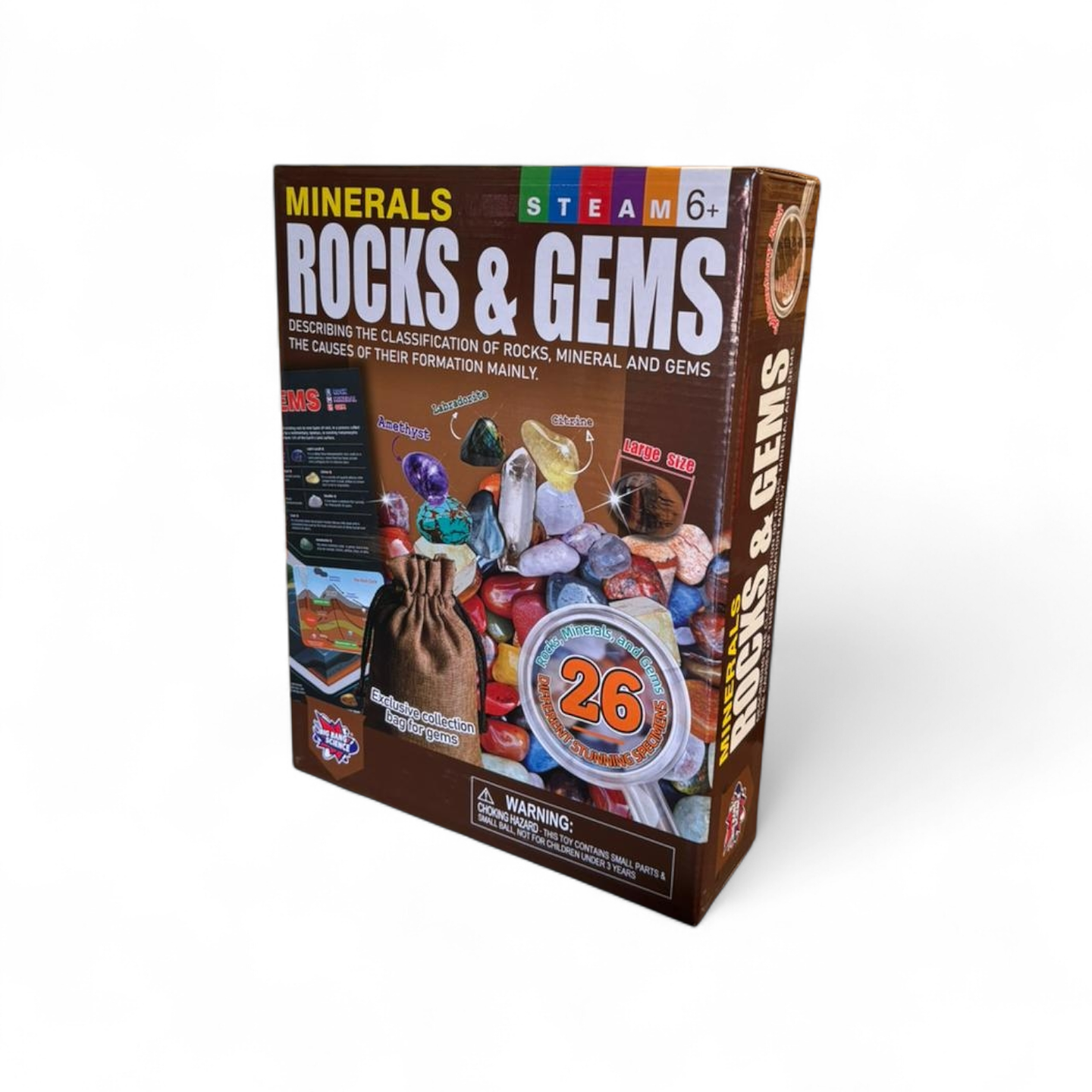 Juego de Ciencias STEAM - Rocas, Minerales y Gemas 2