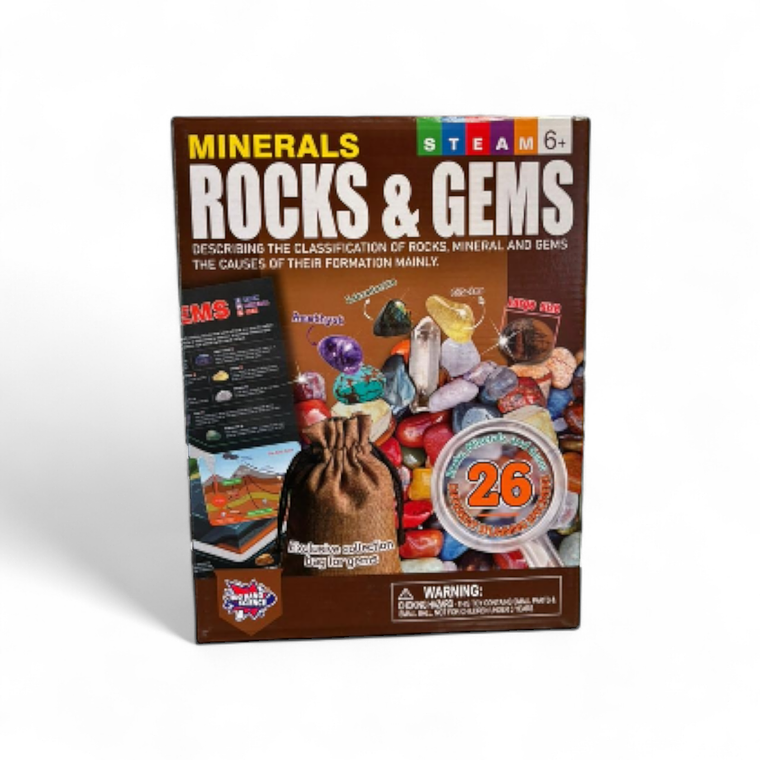 Juego de Ciencias STEAM - Rocas, Minerales y Gemas 3