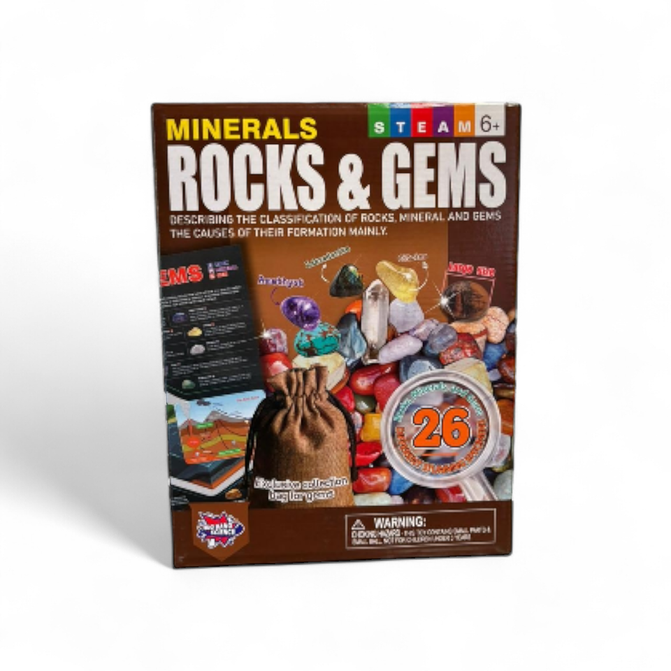 Juego de Ciencias STEAM - Rocas, Minerales y Gemas 3