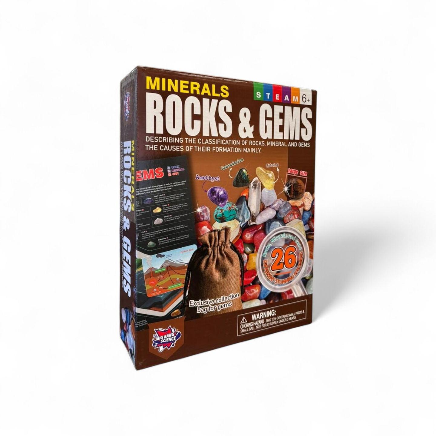 Juego de Ciencias STEAM - Rocas, Minerales y Gemas 4