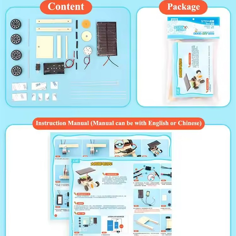 Auto Solar DIY – Kit STEM de Energías Renovables 4