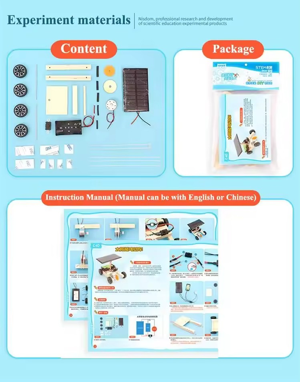 Auto Solar DIY – Kit STEM de Energías Renovables 4