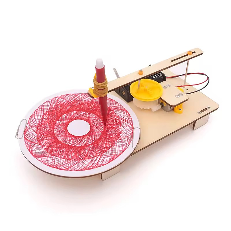 Kit Máquina de Dibujo Automático (Tipo Espirógrafo) – Armado DIY 2