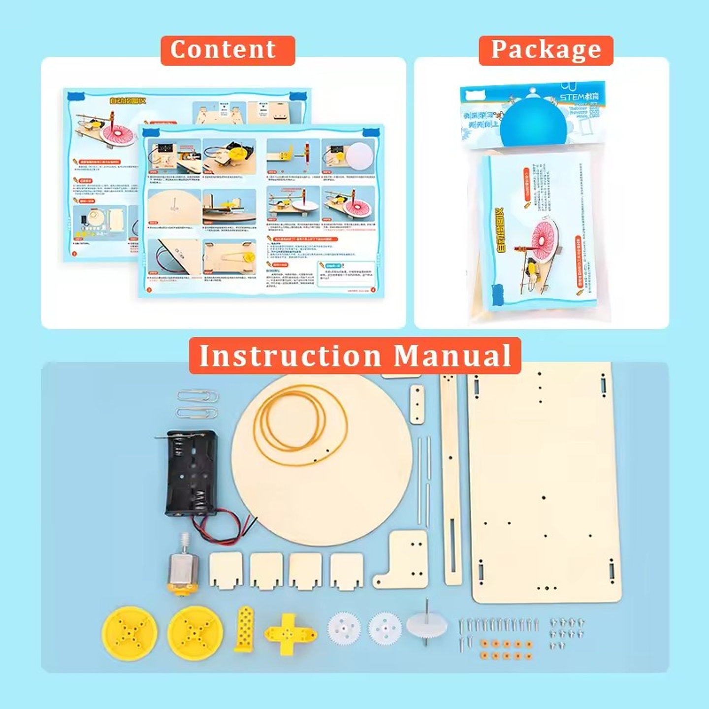 Kit Máquina de Dibujo Automático (Tipo Espirógrafo) – Armado DIY 4