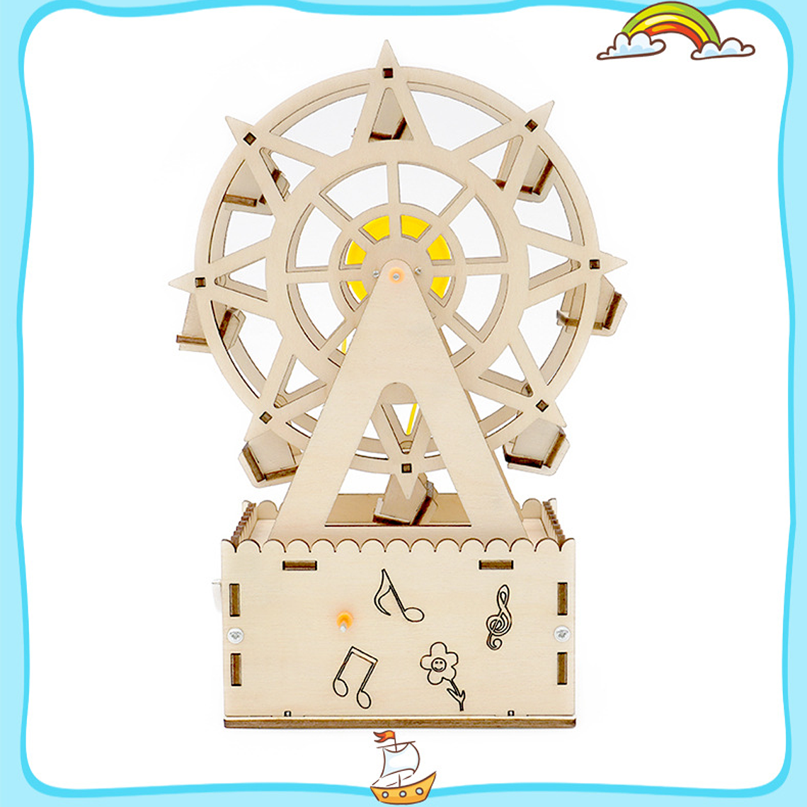 Kit Rueda de la Fortuna Musical – Armado DIY 2