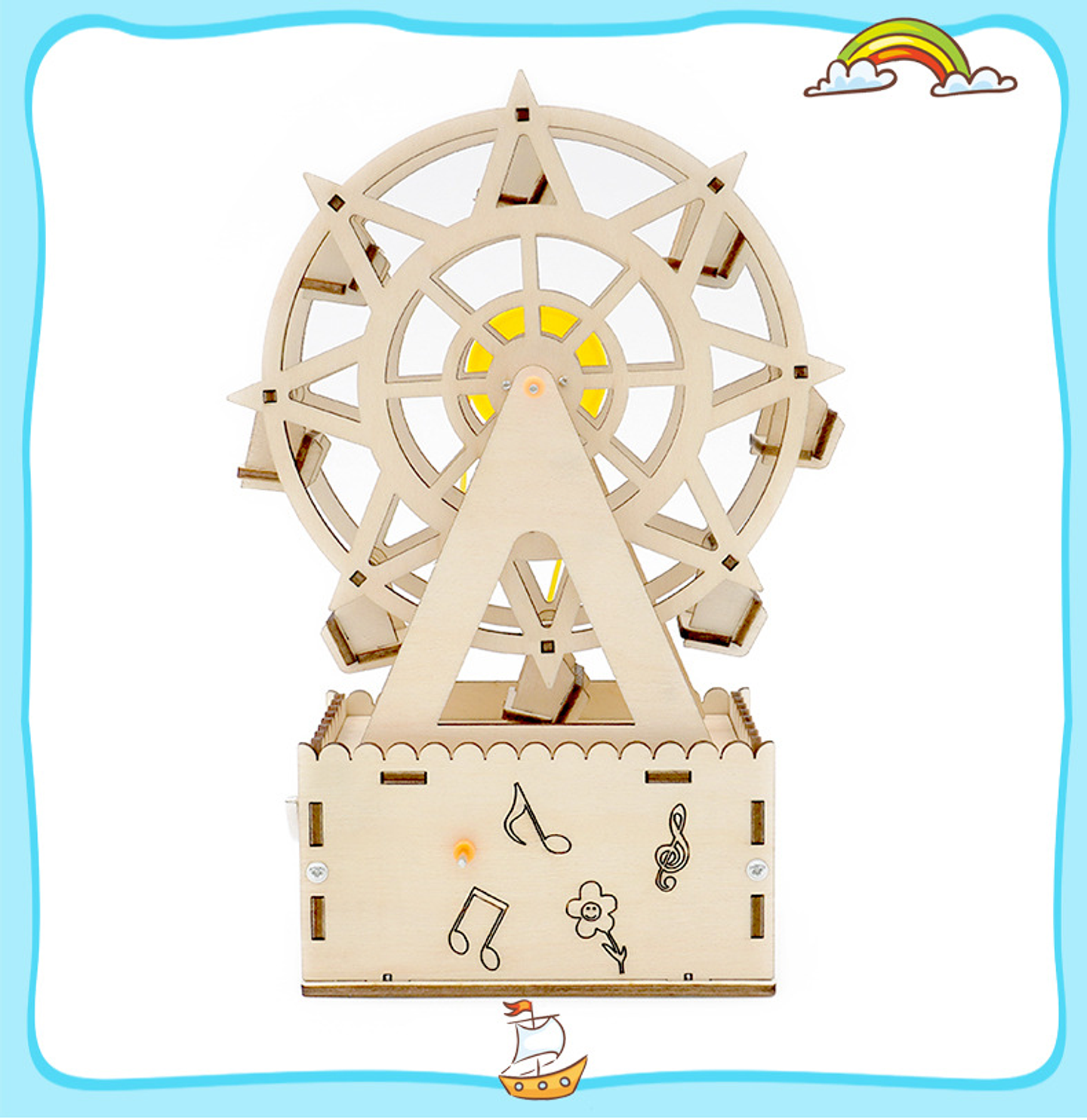 Kit Rueda de la Fortuna Musical – Armado DIY 2