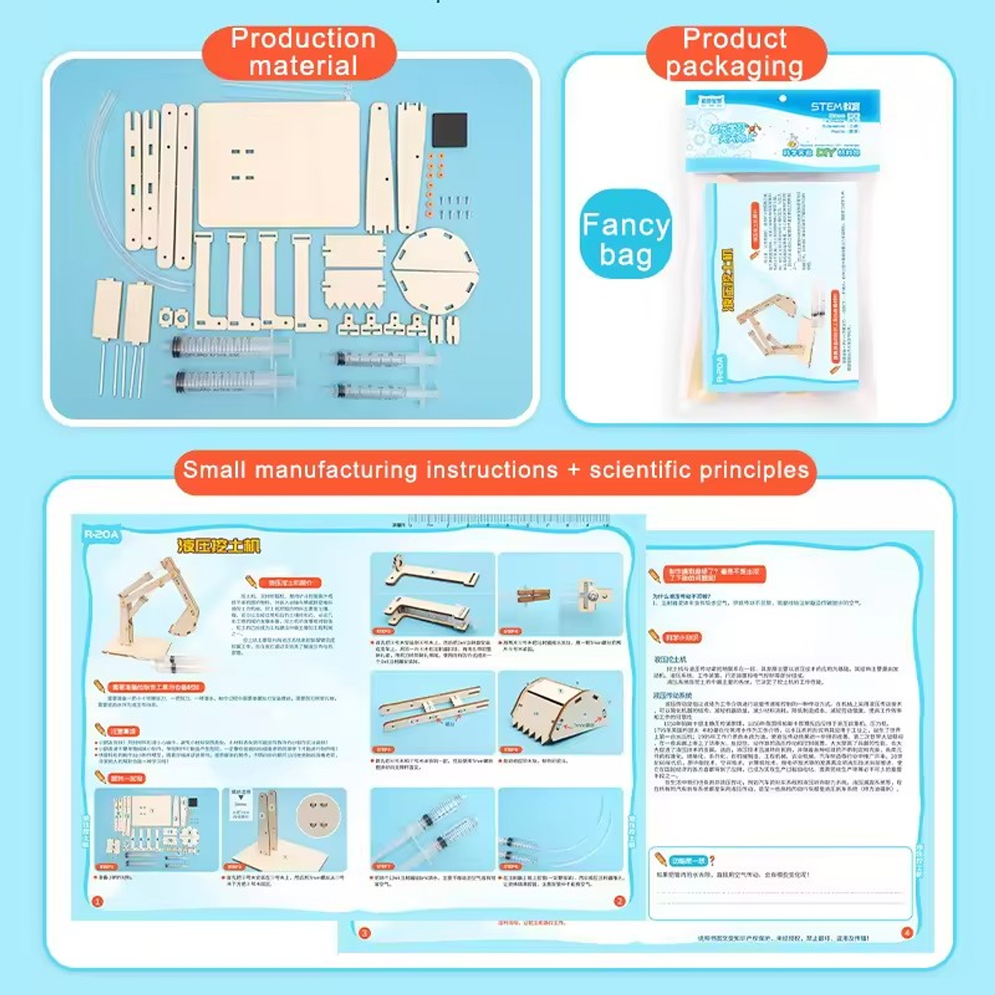 Kit Brazo Hidráulico – Armado DIY (Sin Electricidad) 2
