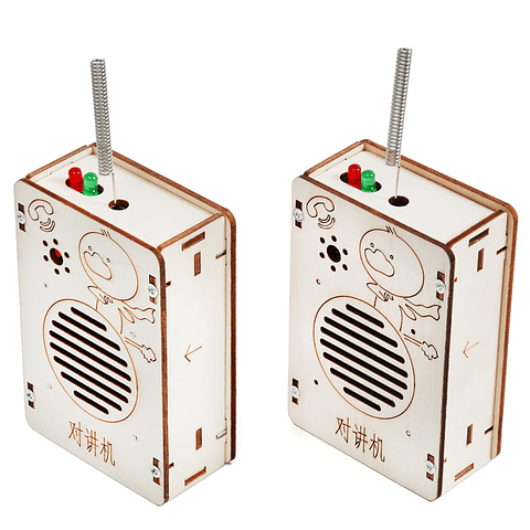 Hazlo tu Mismo - Walkie Talkies de Madera