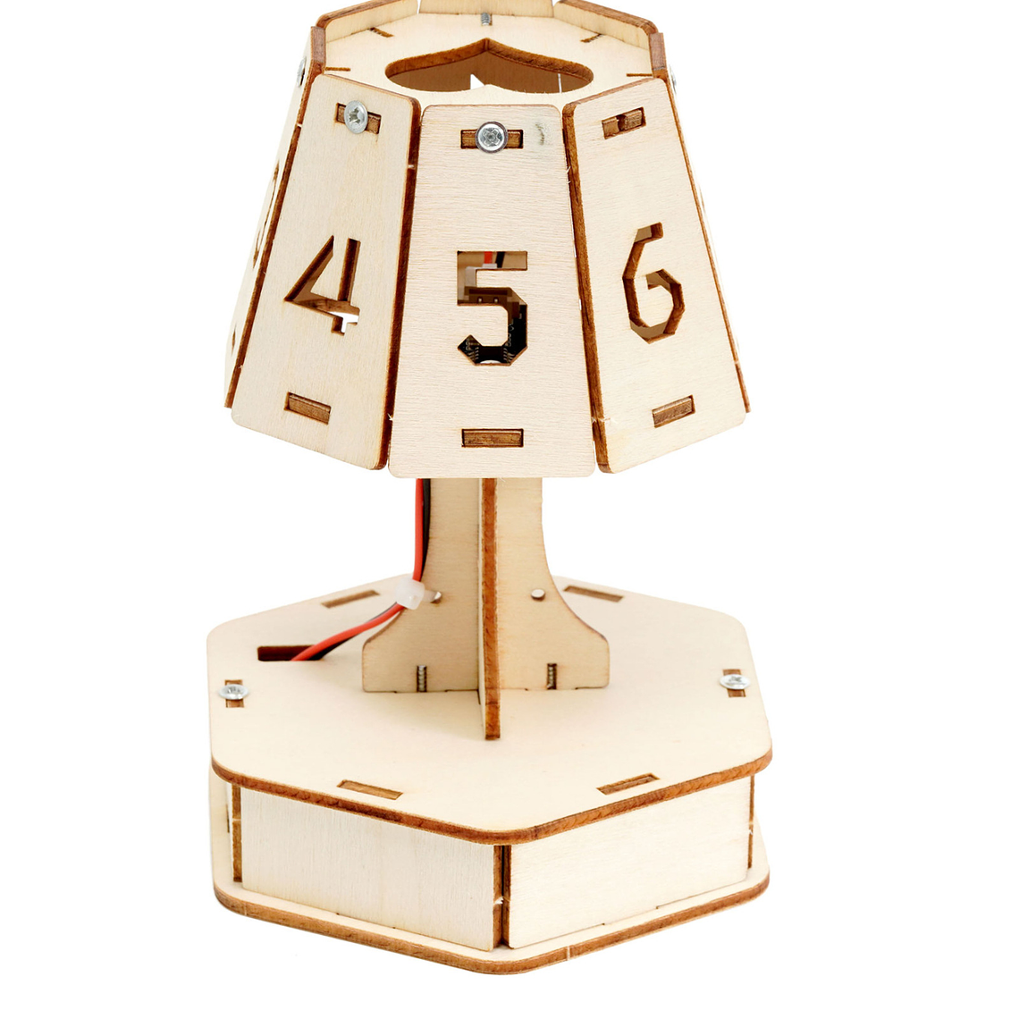 Hazlo tu Mismo - Lámpara Educativa Armable de Madera 3