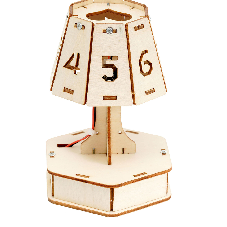Hazlo tu Mismo - Lámpara Educativa Armable de Madera 3