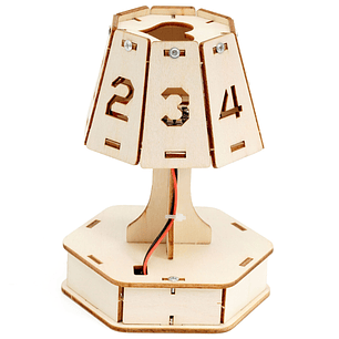 Hazlo tu Mismo - Lámpara Educativa Armable de Madera