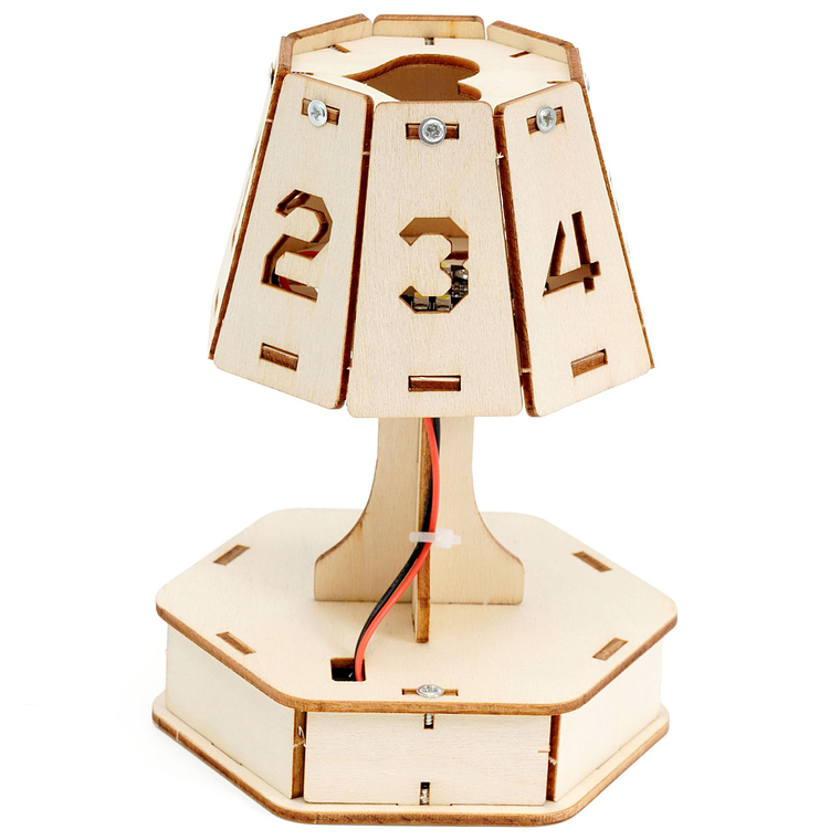 Hazlo tu Mismo - Lámpara Educativa Armable de Madera 1