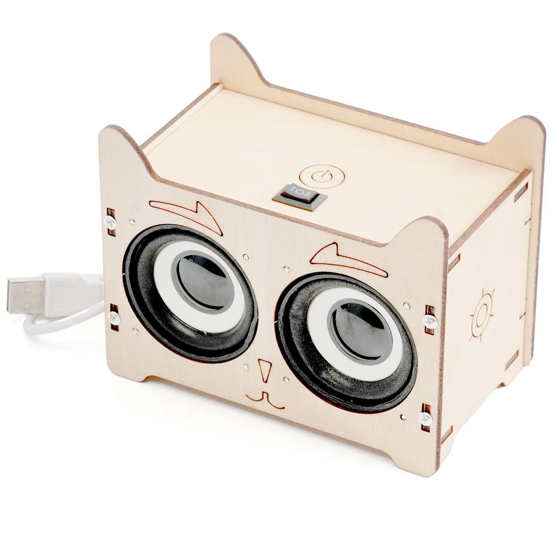 Hazlo tu Mismo - Parlante STEM Armable de Madera 2