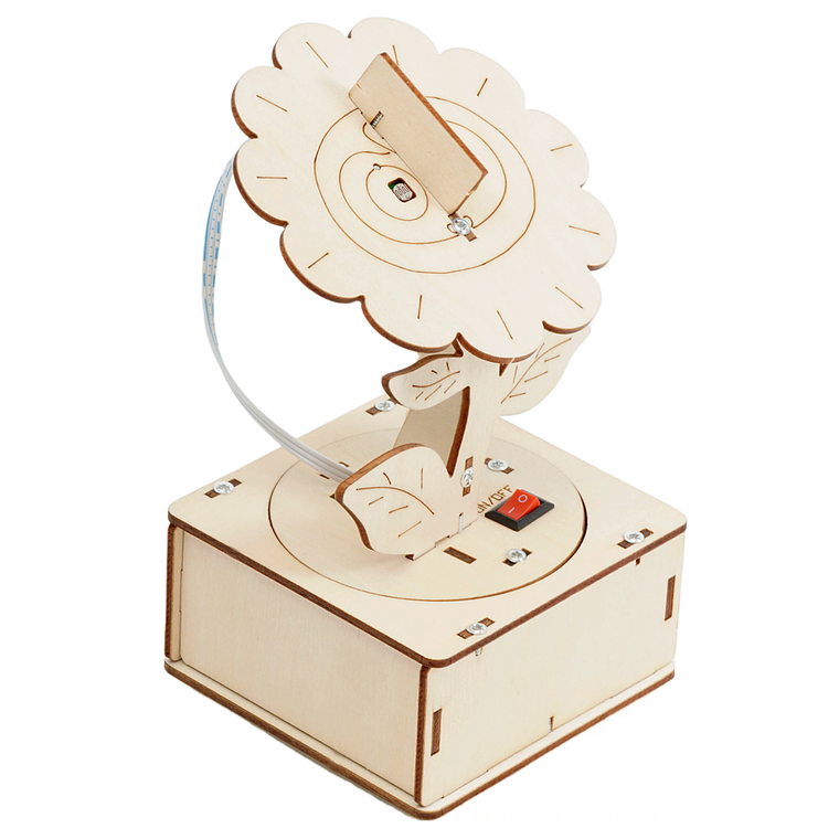 Kit Flor Seguidora de Luz – Energía y Sensores (Armado DIY) 1