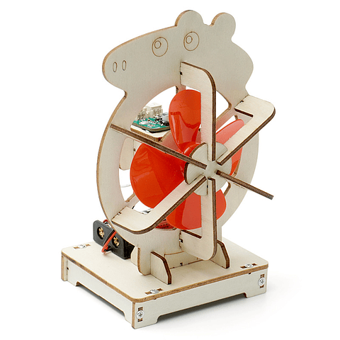 Kit Ventilador con Control por Sonido – Armado DIY