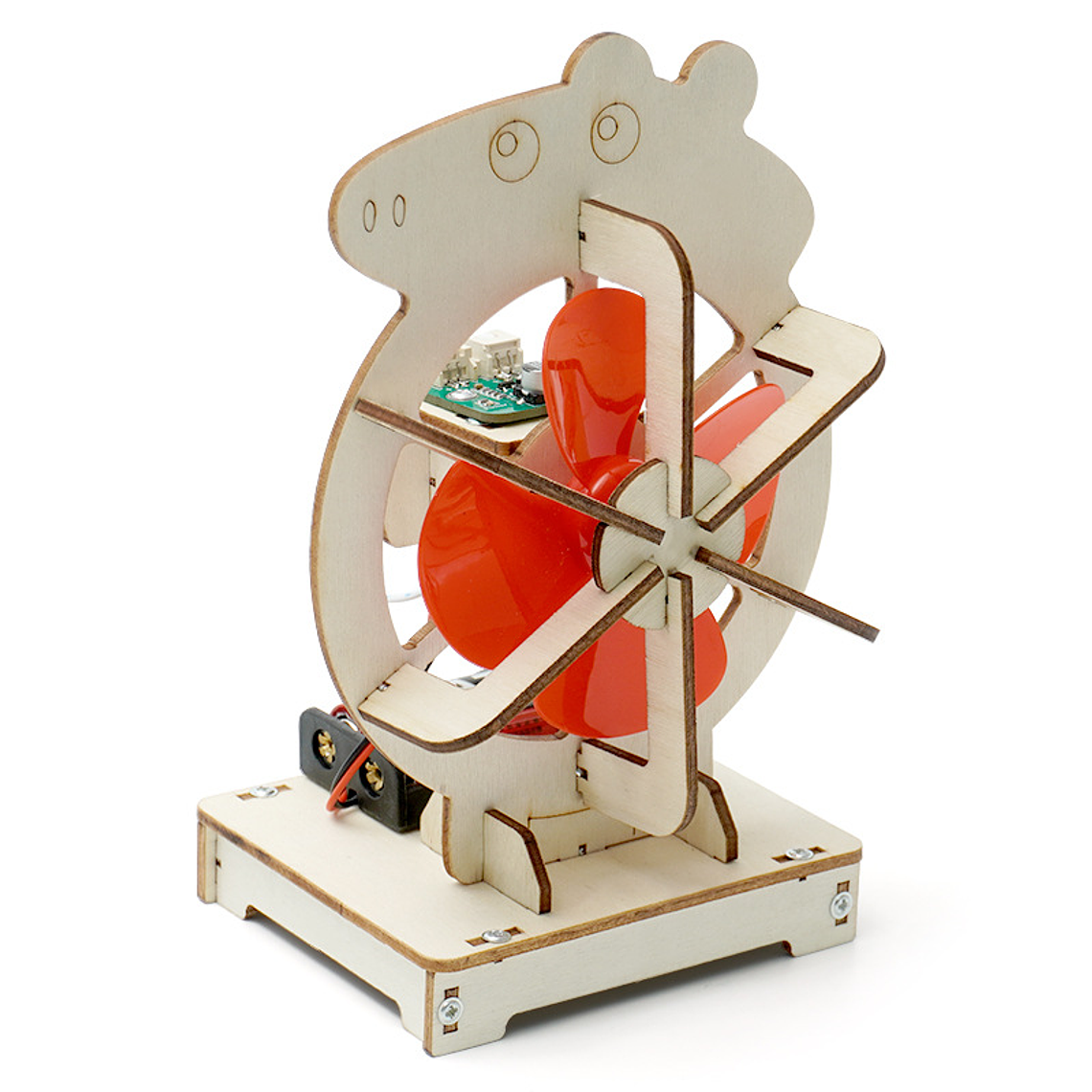 Kit Ventilador con Control por Sonido – Armado DIY 1