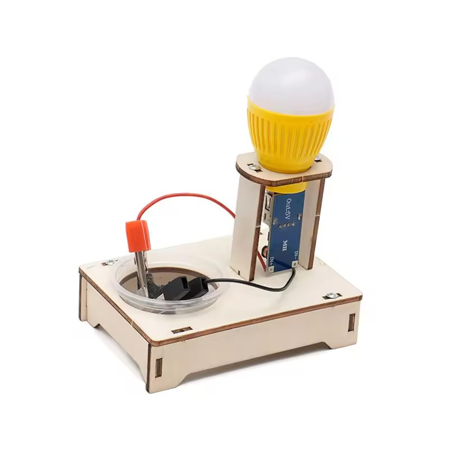 Kit Científico Lámpara Experimental con Generación de Energía 2