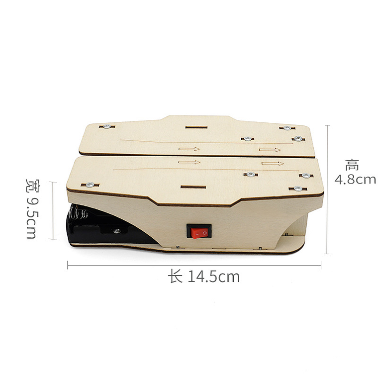 Simulador de Pista de Despegue – Plataforma Científica Armable (Kit STEM) 1