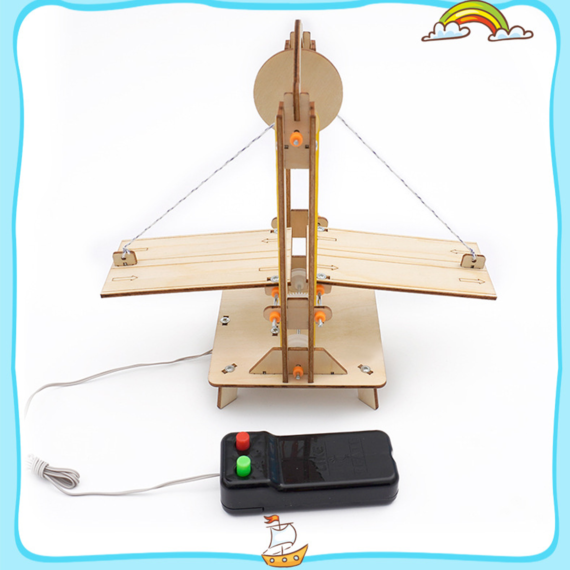 Puente Elevadizo Motorizado – Kit STEM de Ingeniería 3