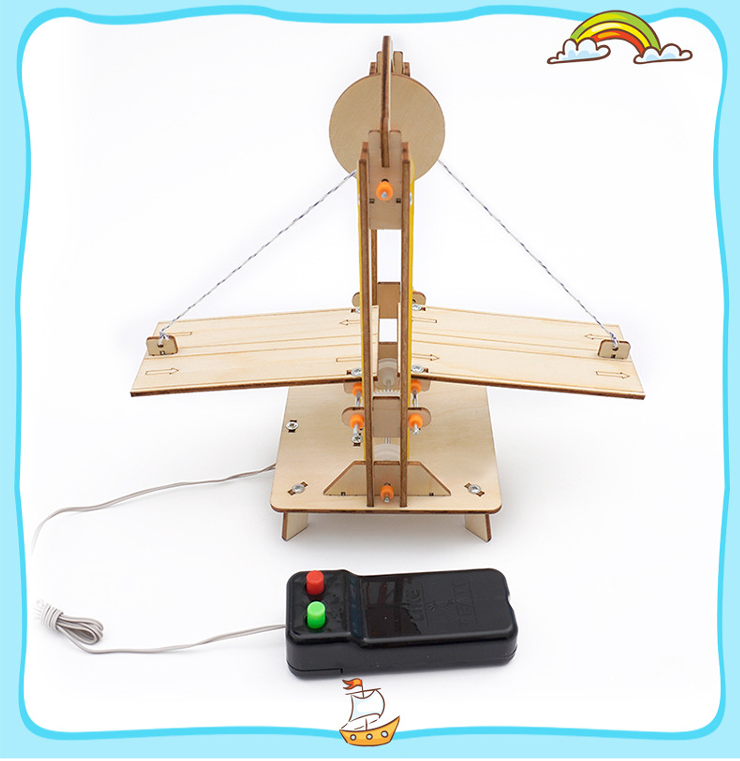 Puente Elevadizo Motorizado – Kit STEM de Ingeniería 3