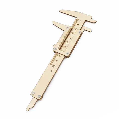 Calibrador Vernier de Madera – Kit STEM Armable
