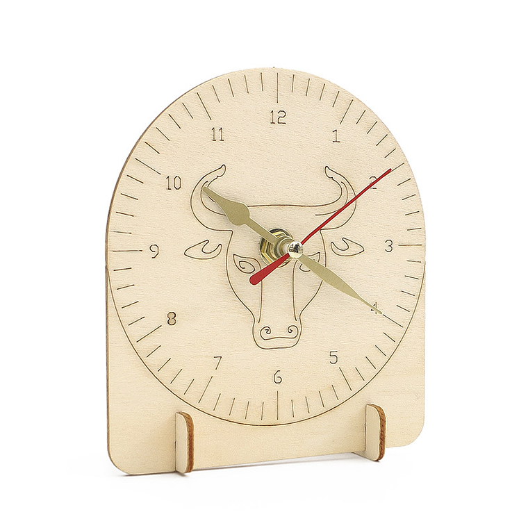 Reloj de Madera Armable – Aprende el Tiempo Paso a Paso 2