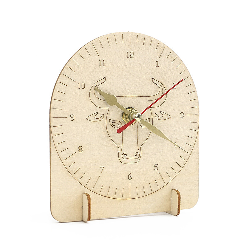 Reloj de Madera Armable – Aprende el Tiempo Paso a Paso 2