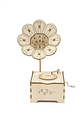 Flor Mecánica Musical de Madera – Kit Armable STEM - Miniatura 1
