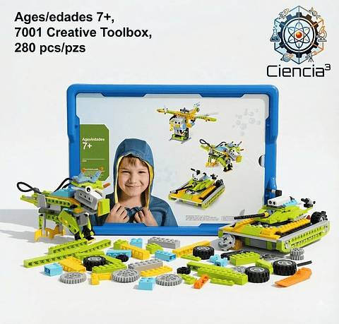 Set de Robótica y Programación – Creative Toolbox (280 piezas)