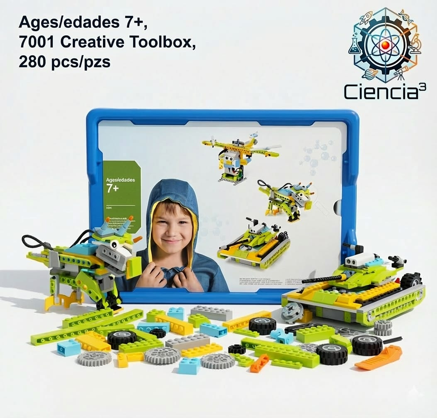 Set de Robótica y Programación – Creative Toolbox (280 piezas) 1
