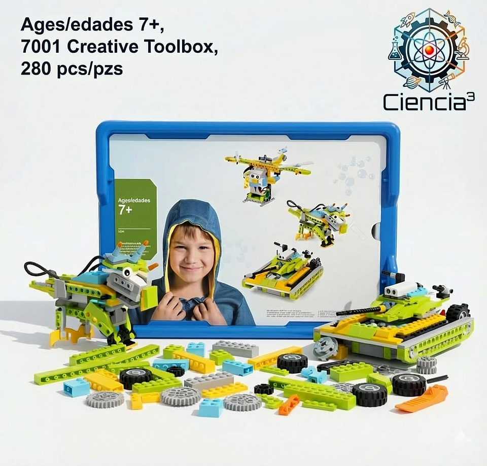 Set de Robótica y Programación – Creative Toolbox (280 piezas) 1
