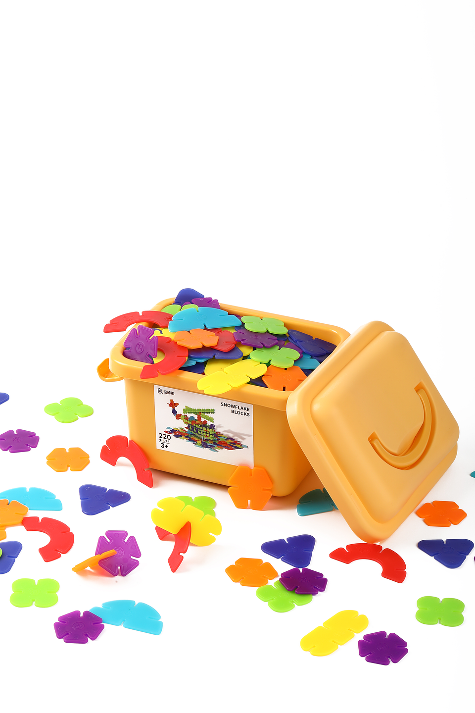 Bloques Copos de Nieve - 220 piezas 2