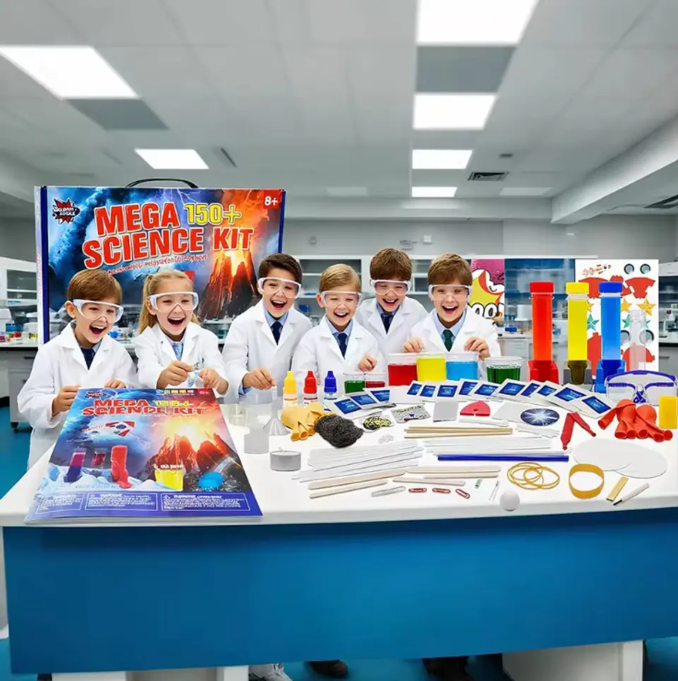 Juego de Ciencias STEAM - Mega Kit de Ciencias 3