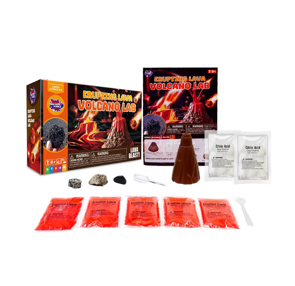 Juego de Ciencias STEAM - Volcán Eruptivo 1
