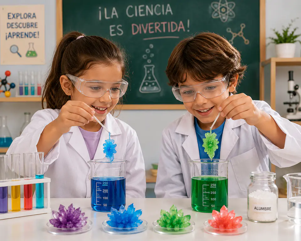 Juego de Ciencias STEAM - Todo sobre los Cristales 4
